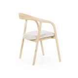 Armstoel Rafal in naturel hout