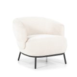 Fauteuil Davion in beige