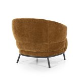 Fauteuil Davion in mosterd