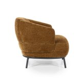 Fauteuil Davion in mosterd
