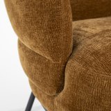 Fauteuil Davion in mosterd