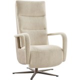 Relaxfauteuil Seduto in macan naturel en magnum clay