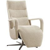Relaxfauteuil Seduto in macan naturel en magnum clay