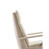 Relaxfauteuil Seduto in macan naturel en magnum clay