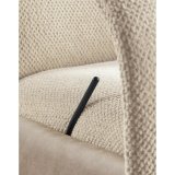 Relaxfauteuil Seduto in macan naturel en magnum clay