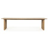 Eettafel Jidde 300x100 cm in bruin