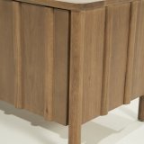 Tv meubel Jidde 4 deurs in bruin eiken hout