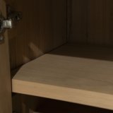 Tv meubel Jidde 4 deurs in naturel eiken hout