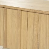 Tv meubel Jidde 4 deurs in naturel eiken hout