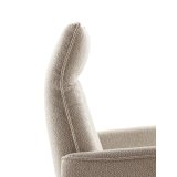 Relaxfauteuil Seduto in rhythm clay