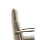 Relaxfauteuil Seduto elektrisch verstelbare sta op functie in clay