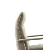 Relaxfauteuil Seduto elektrisch verstelbare sta op functie in clay