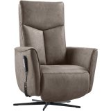 Relaxfauteuil Seduto elektrische sta op functie in espresso
