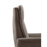 Relaxfauteuil Seduto elektrische sta op functie in espresso