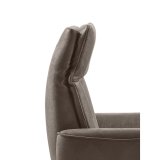 Relaxfauteuil Seduto elektrische sta op functie in espresso