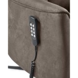 Relaxfauteuil Seduto elektrische sta op functie in espresso