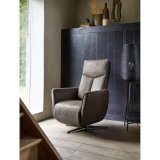 Relaxfauteuil Seduto elektrische sta op functie in espresso