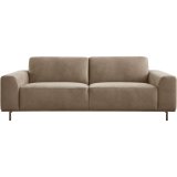 3 zitsbank Pantini bonellvering met koudschuim in bruin