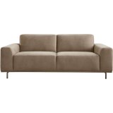 2,5 zitsbank Pantini koudschuim in bruin