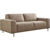 2,5 zitsbank Pantini koudschuim in bruin