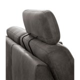 3 zitsbank Muscolo elektrische relaxfunctie pocketveren met traagschuim in dark grey