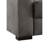 2,5 zitsbank Muscolo bonellvering met koudschuim in dark grey