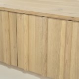 Tv meubel Jidde 6 deurs in naturel eiken