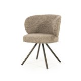 Eetstoel Japser in bruin