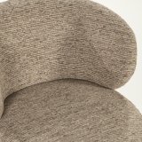 Eetstoel Japser in bruin