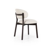 Eetstoel Mikail bruin beige moon