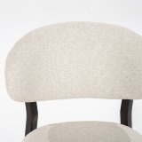 Eetstoel Mikail bruin beige moon