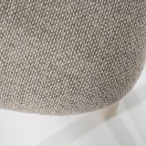 Eetstoel Mikail naturel taupe