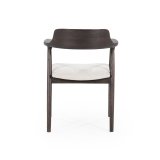 Eetstoel Younes bruin gelakt