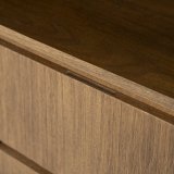 Wandkast Eddie 3 deuren 2 lades 2 open vakken