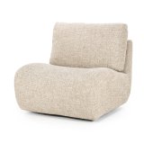 Fauteuil Louen in taupe