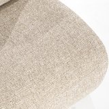 Fauteuil Louen in taupe