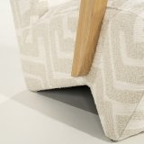 Fauteuil Ollie in libre beige