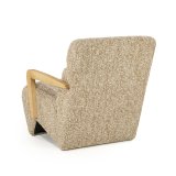 Fauteuil Ollie in bay taupe