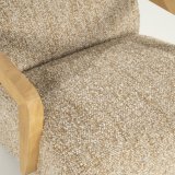 Fauteuil Ollie in bay taupe