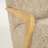 Fauteuil Ollie in bay taupe