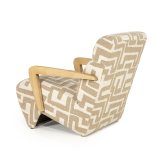 Fauteuil Ollie in libre taupe