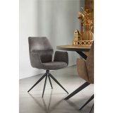 Armstoel Faido Zorro antraciet