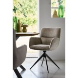 Armstoel Lasanto taupe