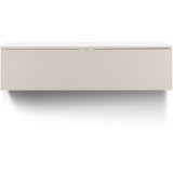 TV-meubel Simeto 1 klep in zandgrijs