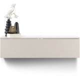 TV-meubel Simeto 1 klep in zandgrijs