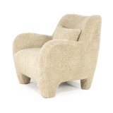 Fauteuil Shawn taupe sheep