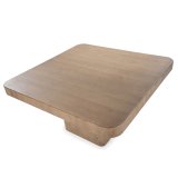 Eettafel Hamza bruin eikenhout