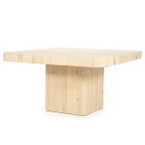 Eettafel Hamza naturel eikenhout