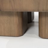 Salontafel Hamza bruin eikenhout