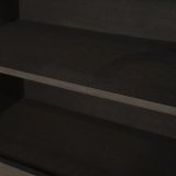 Dressoir Helvo 2 deuren 2 lades 2 open vakken bruin